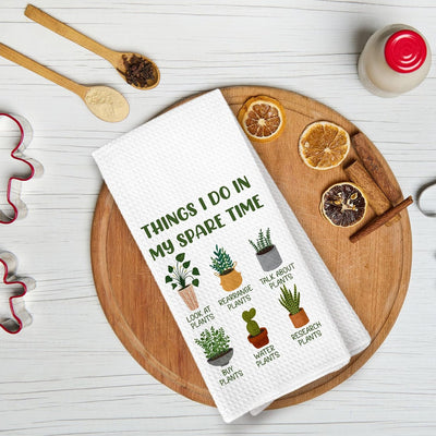 Toalla de cocina para amantes de las plantas y baño