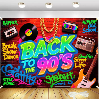 Fondo retro 7x5ft para fotos cabina graffiti hip hop