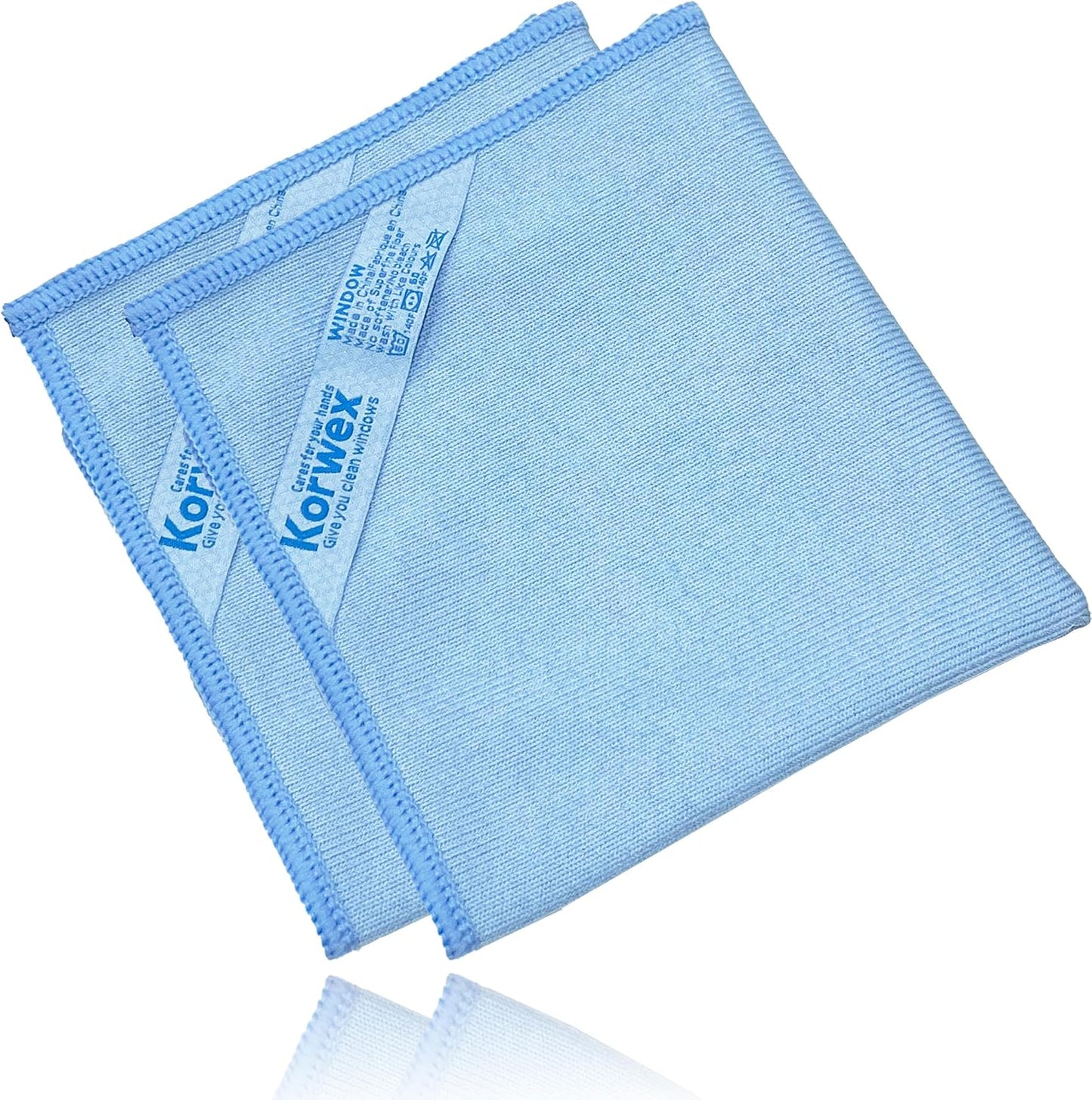Paño limpieza ventanas sin rayas pack azul 2