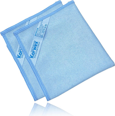 Paño limpieza ventanas sin rayas pack azul 2