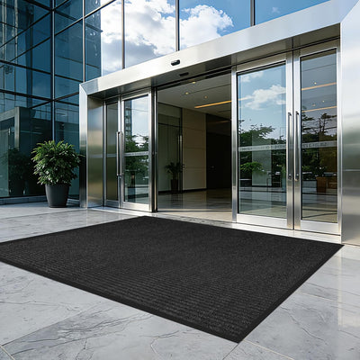 Tapete comercial 4x6ft resistente para puerta entrada