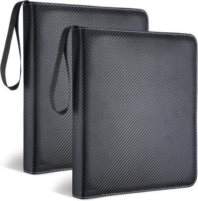 2 Protectores Película Caja 3 Anillos Carpeta Cuero Cremallera