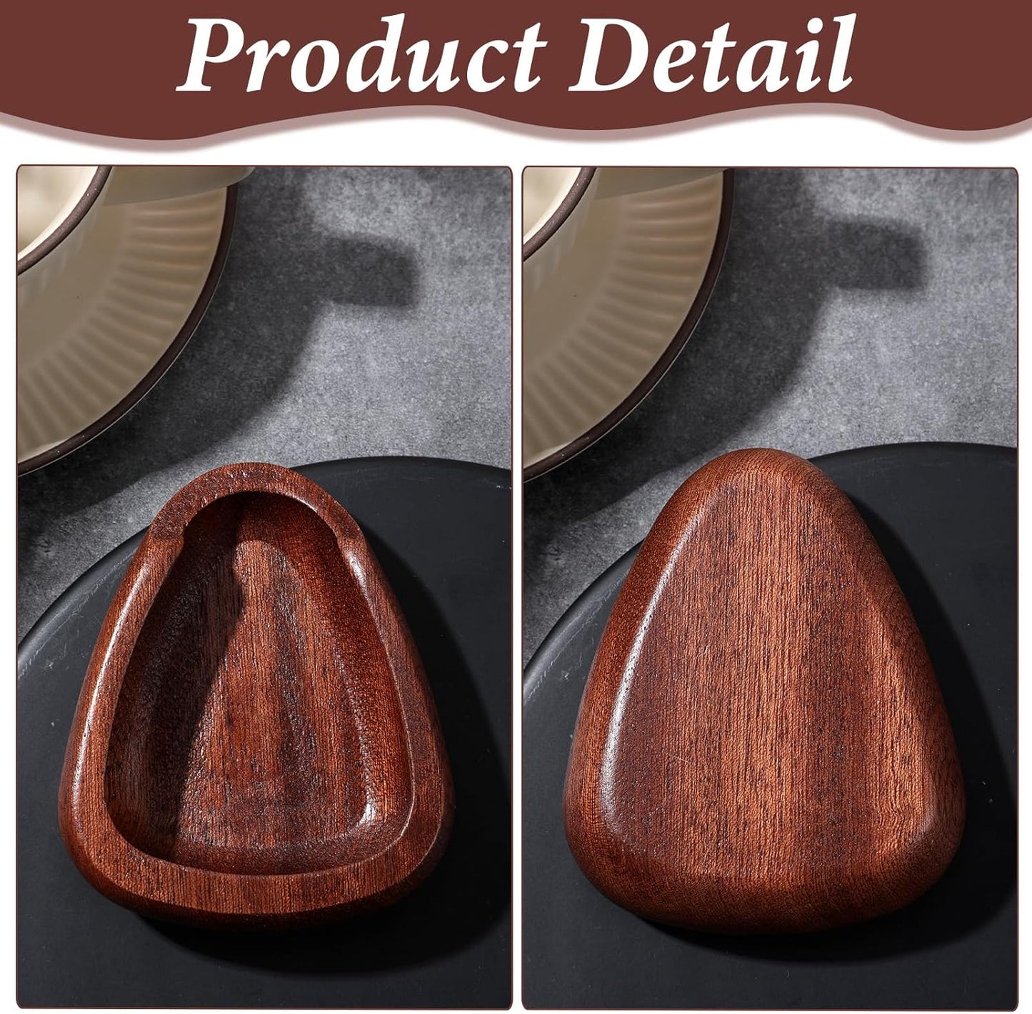 Taza dosificadora café madera nogal kit barra té