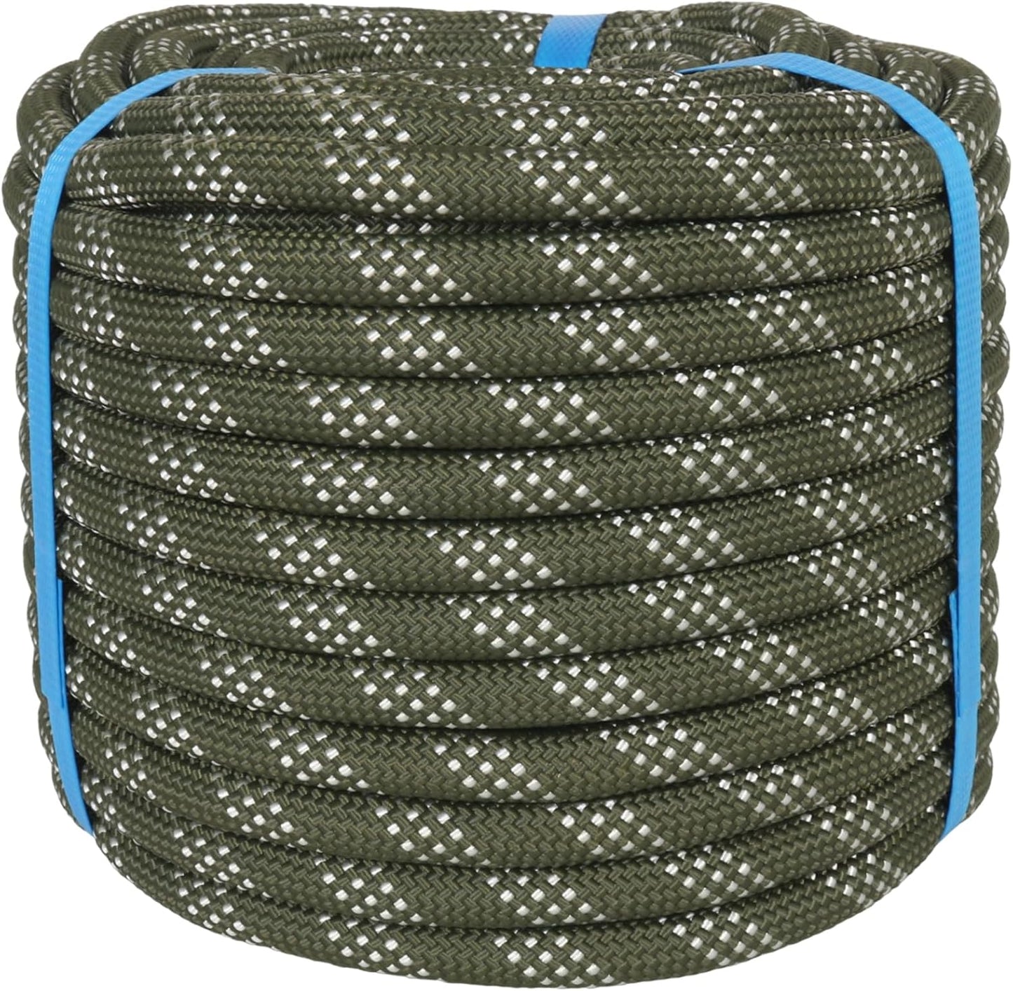 Cuerda nailon 100ft 1/2pulg trenzada poliéster arborista