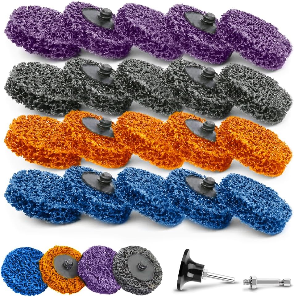 Discos diamante 2 pulg comp cerradura R con almohadilla
