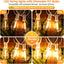 Tira luces LED 25ft exterior Edison S11 regulable impermeable