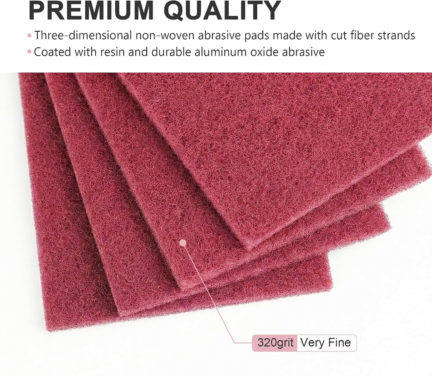 16 Pzas Foam 6x9pulg para Raspado y Lijado Superficie