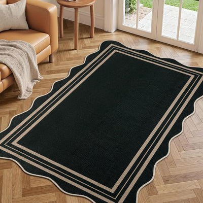 Alfombra yute 3x5pulg para interior y exterior antideslizante