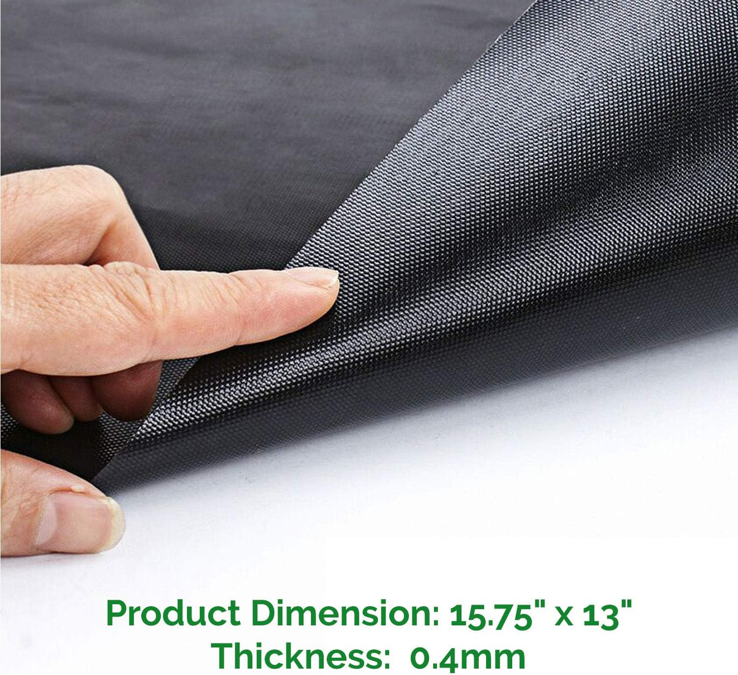 Set 3 Alfombrillas Parrilla 15.75x13pulg Antiadherentes