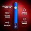 Pluma soldadura 510 hilos con pantalla LED recargable