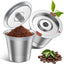 Filtros de café reutilizables de acero inoxidable universal para Keurig 2.0 y 1.0