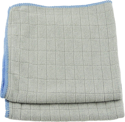 Paño microfibra 12x12pulg paquete 2 para limpieza húmeda y seca