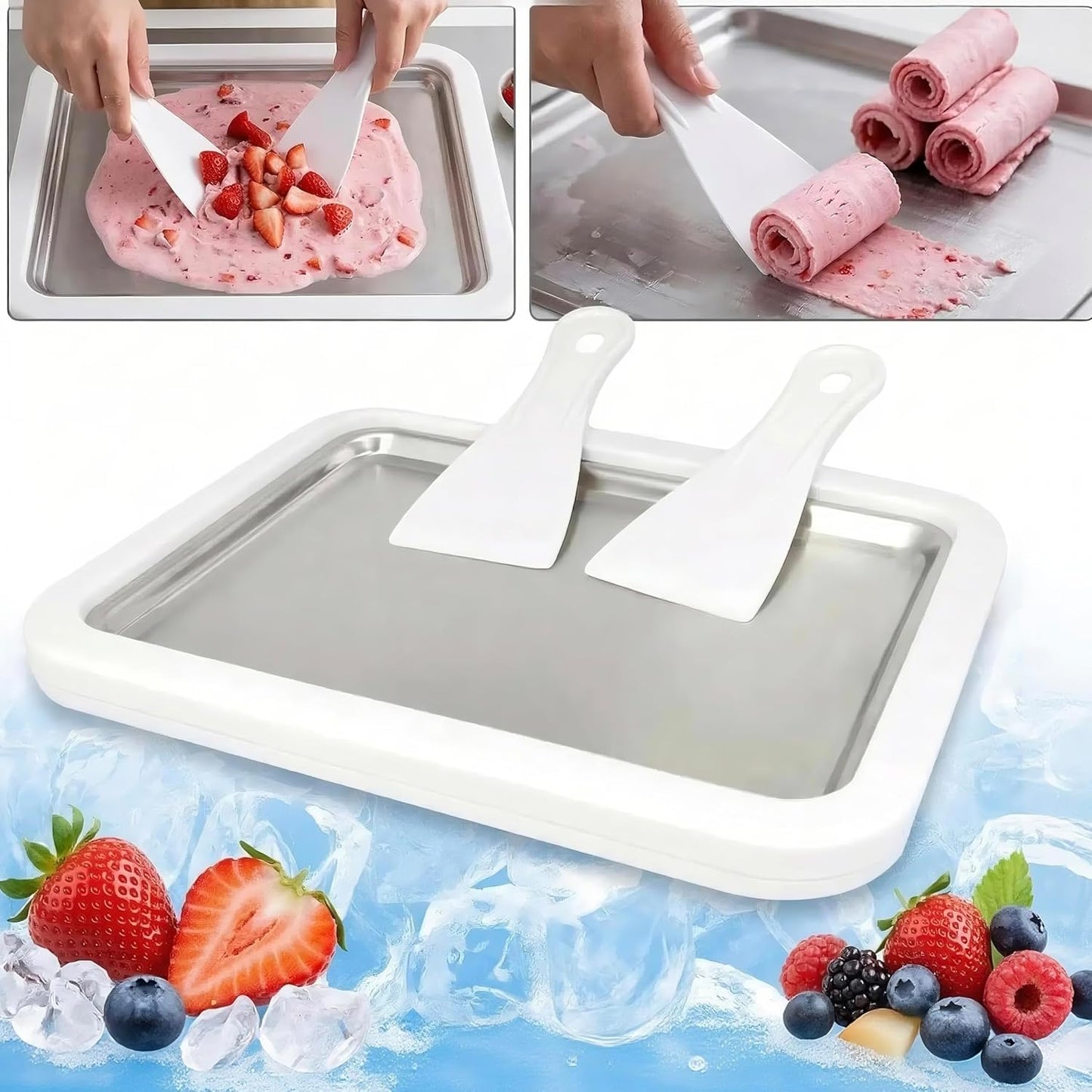 Molde de congelación instantánea para helados y yogur