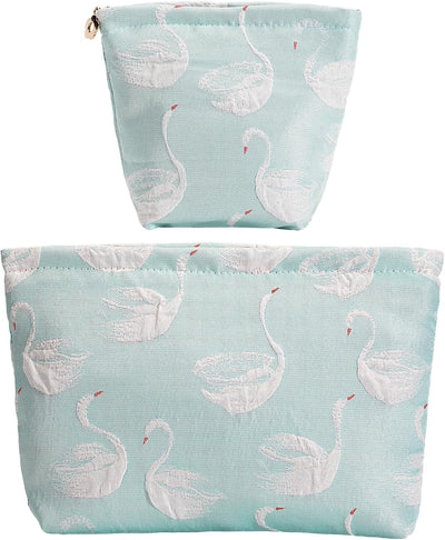 Bolsa maquillaje color azul