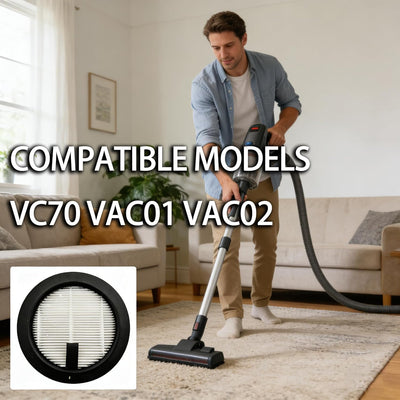 4 Pzas Filtros Aspiradora Smoture VAC01 VAC02