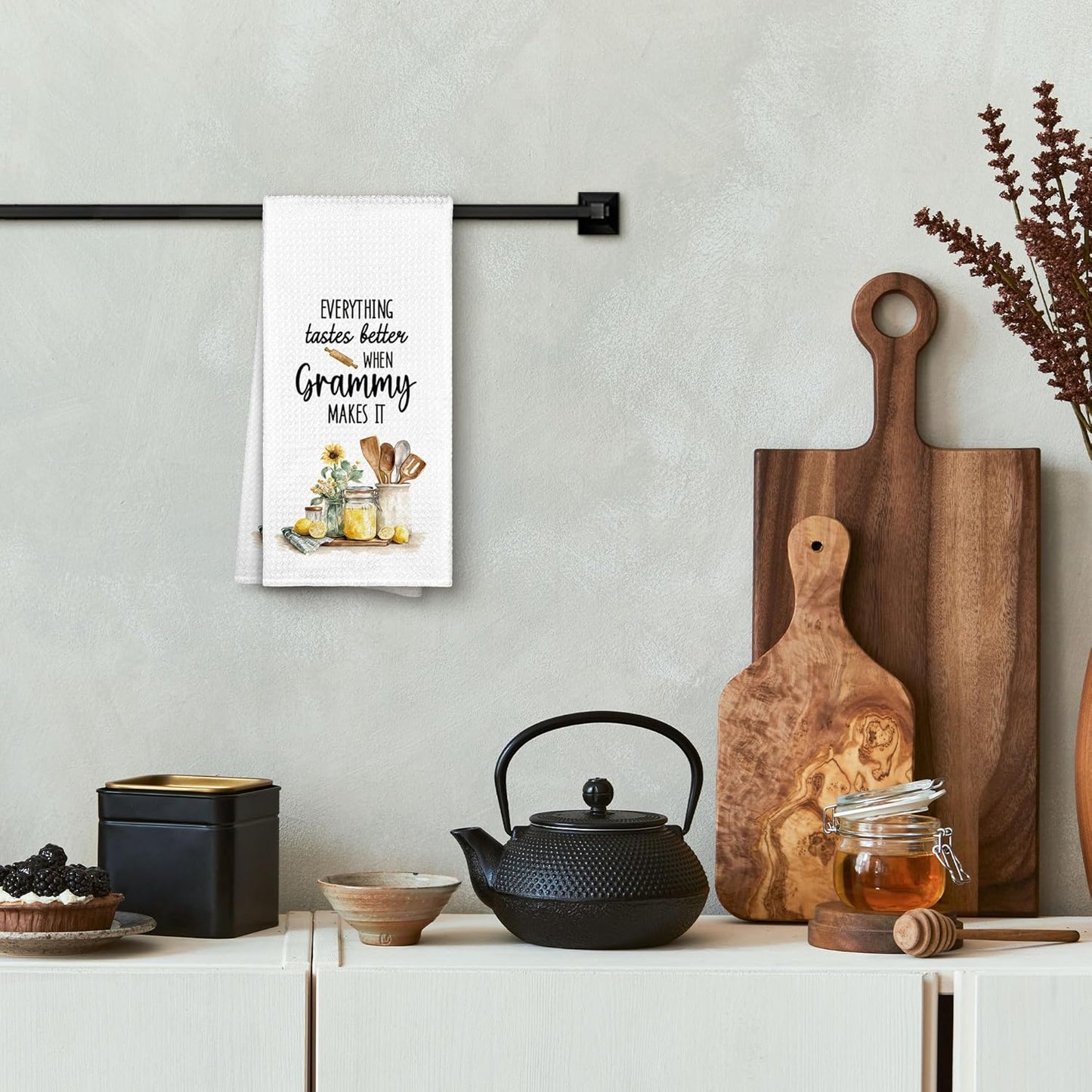 Toalla cocina con regalo Grammy