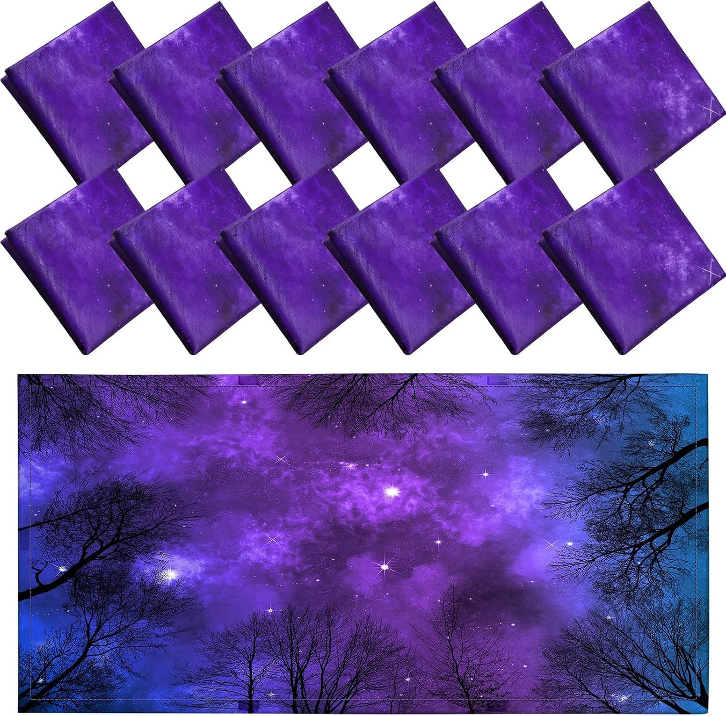 12 Pzas cubiertas luz fluorescente magnéticas 1.2x0.6m