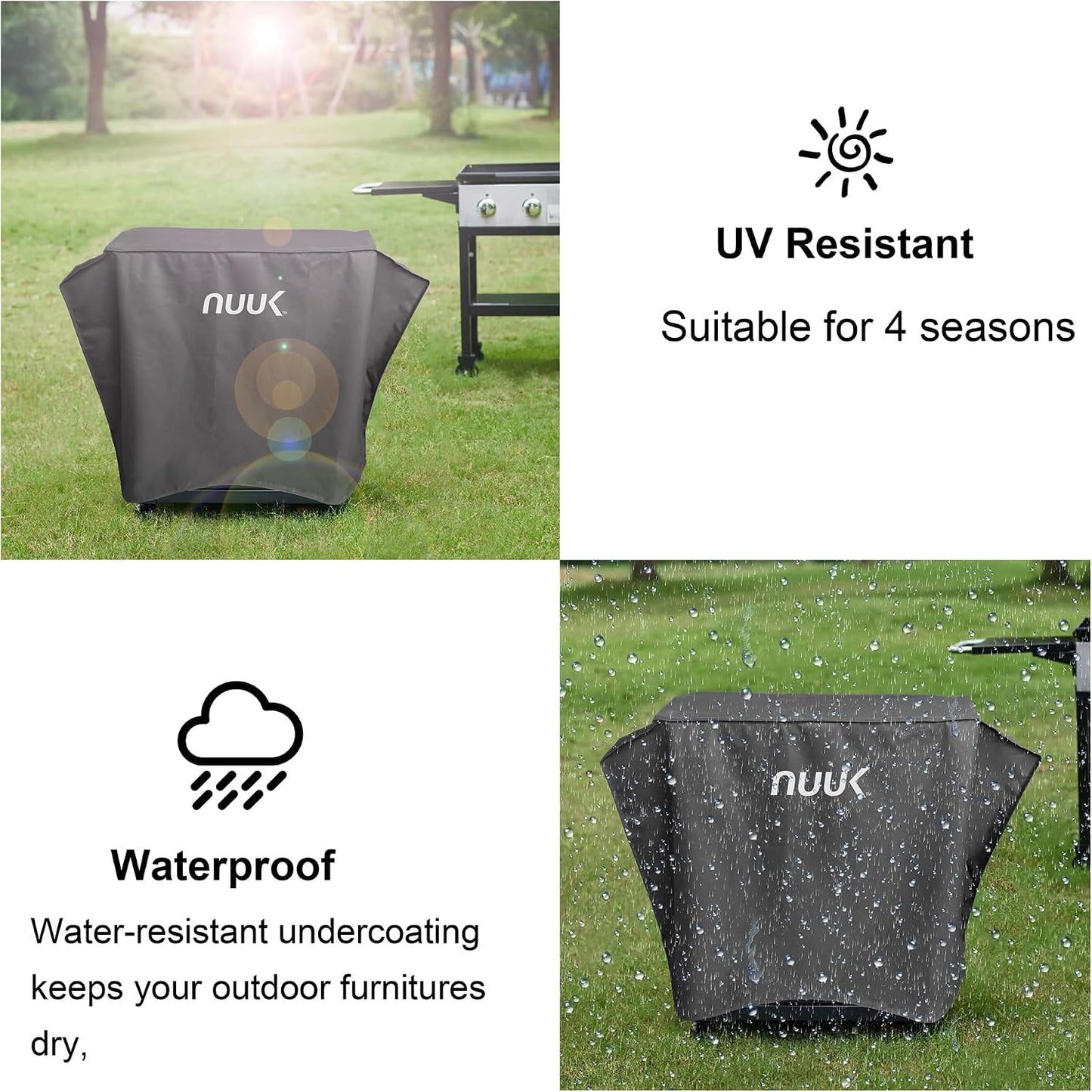 Funda impermeable cocina 20x30pulg UV resistente