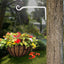 Soporte plantas colgantes 10pulg ganchos decorativos