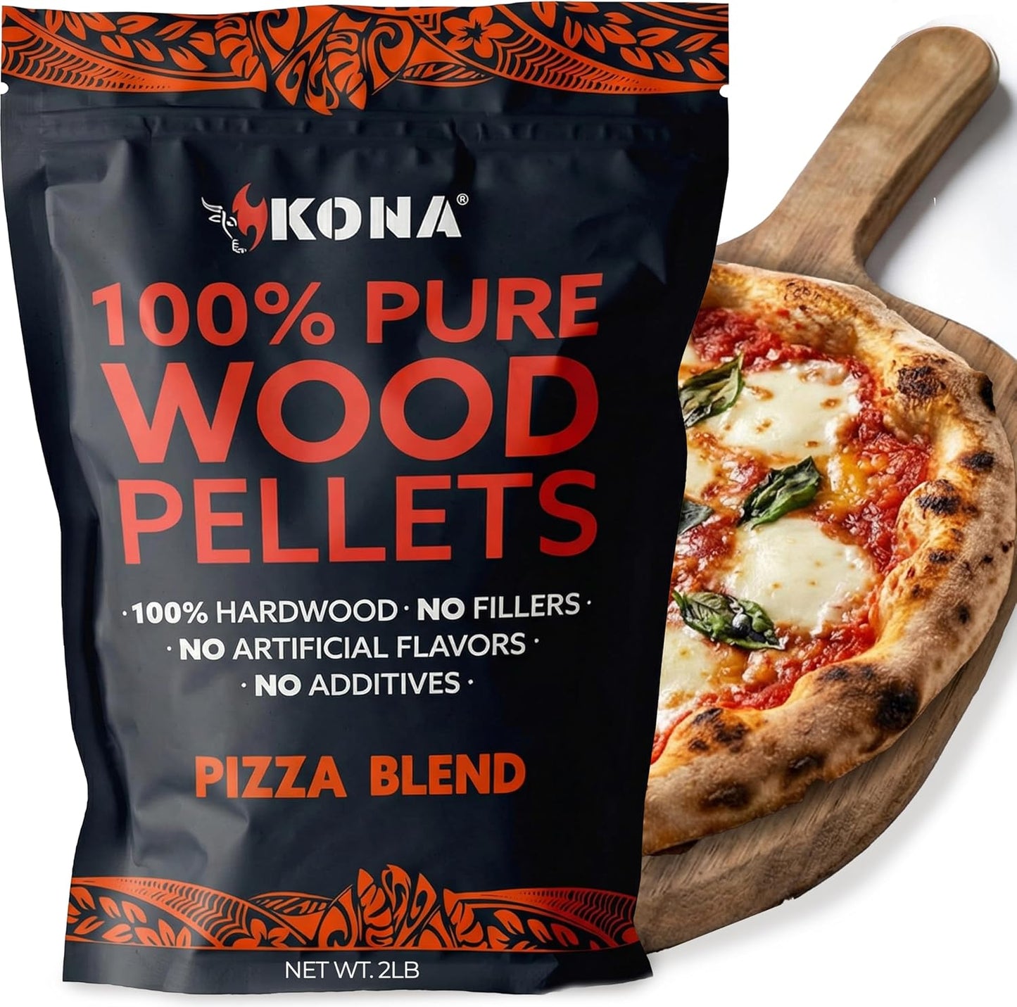 Mezcla pizza pellets madera para hornos Ooni y Big Horn 2lb