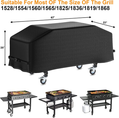 Cubierta parrilla 36pulg 600D resistente desgarros impermeable