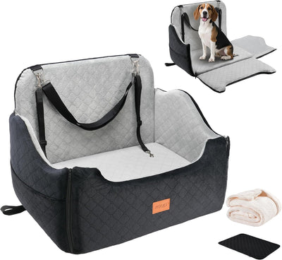 Asiento elevador perro mediano espuma viscoelástica 2 cojines