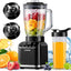 Licuadora 1200W 5 funciones vidrio 52oz taza