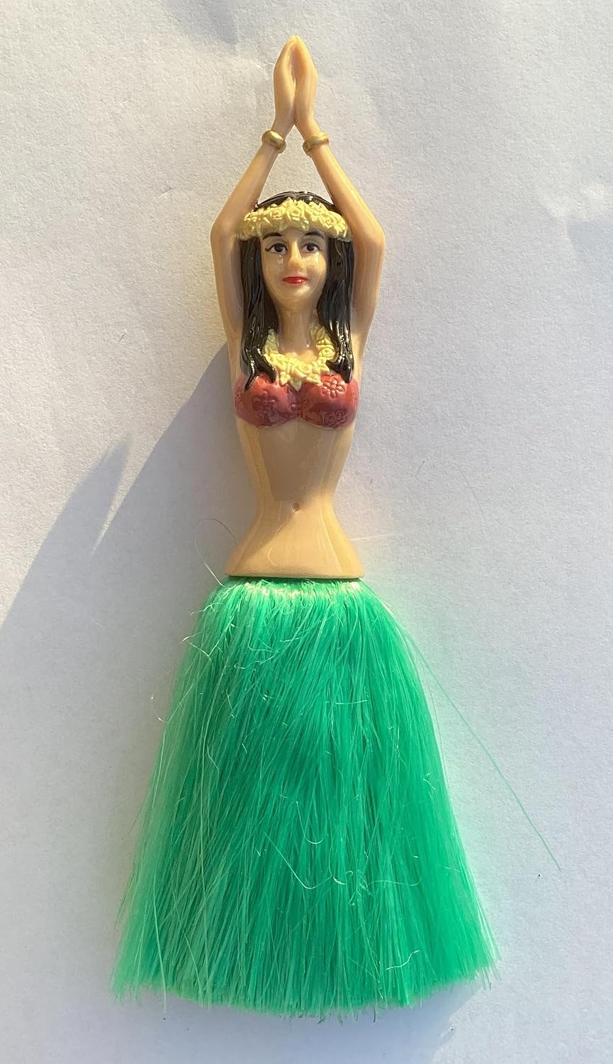 Plumero Hula Grande Retro Verde