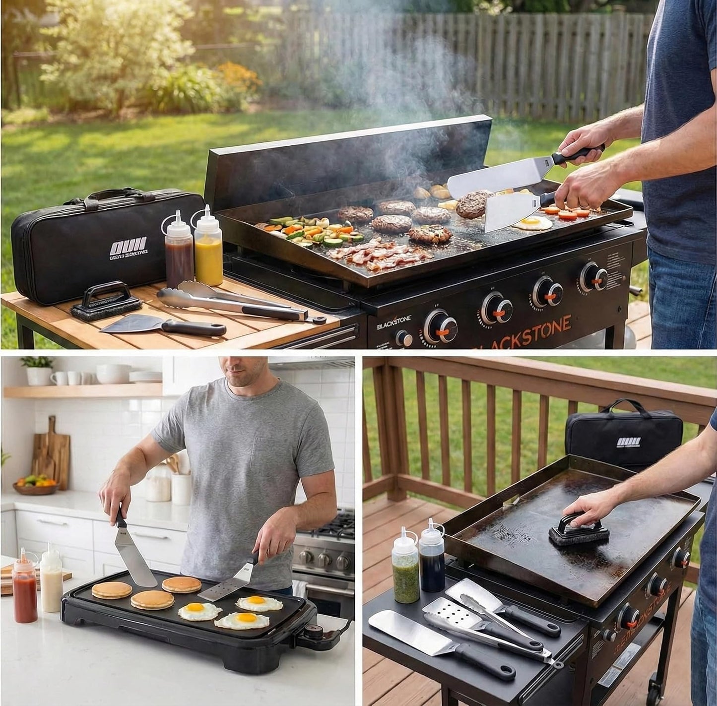 Juego 9 Pzas Accesorios Plancha Camp Chef