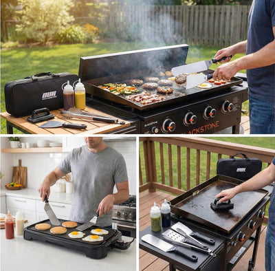 Juego 9 Pzas Accesorios Plancha Camp Chef