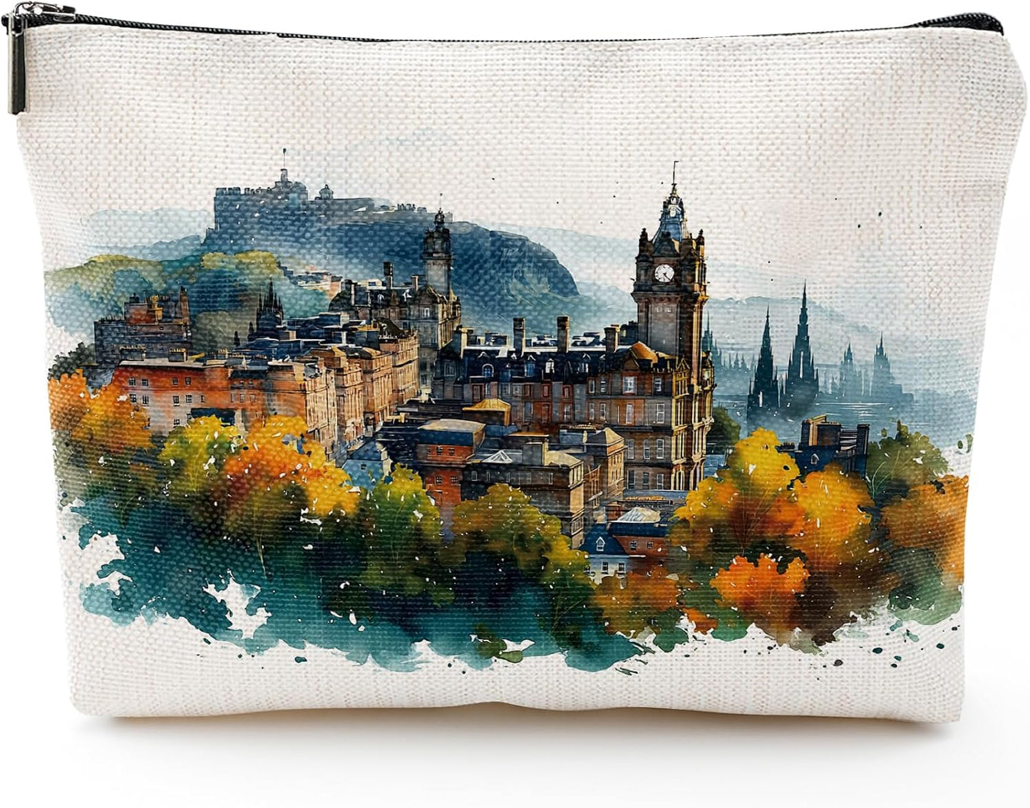 Bolsa maquillaje souvenir Escocia para viajeras mujeres