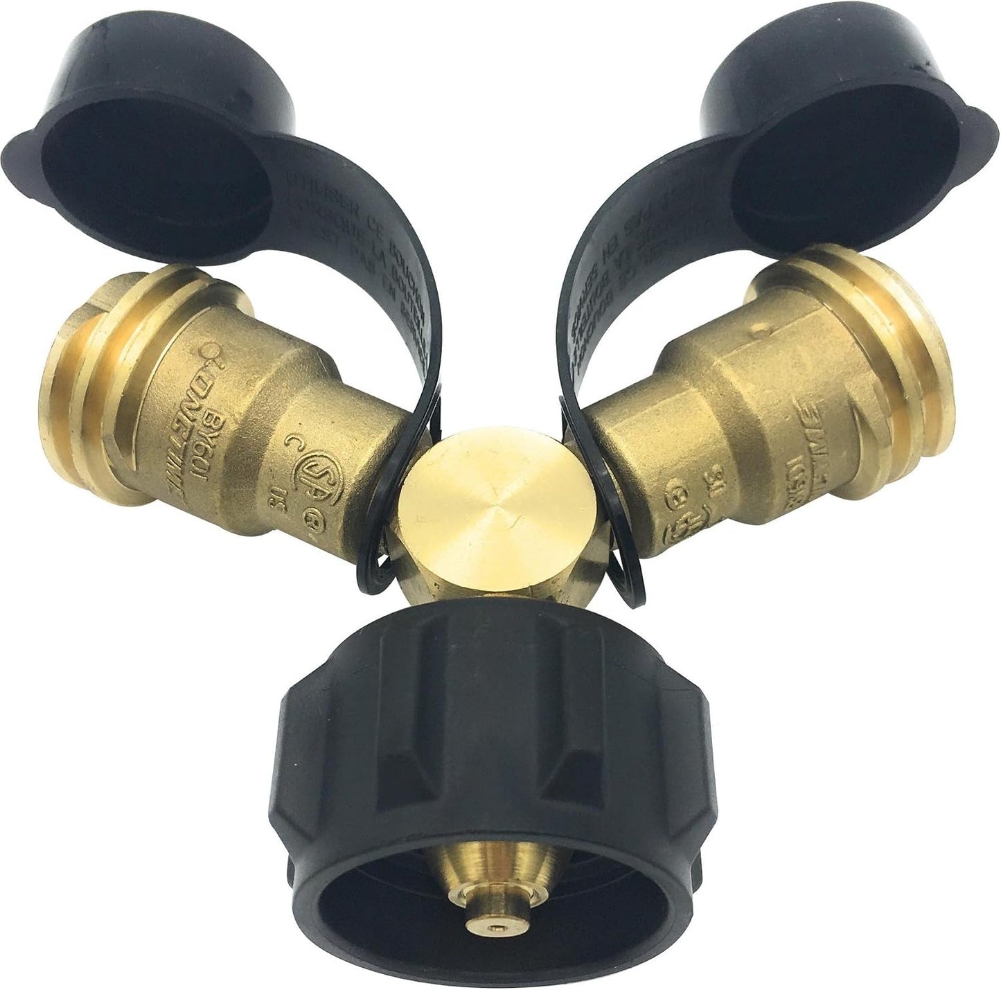 Divisor propano en Y y T conector latón 100% para tanques gas
