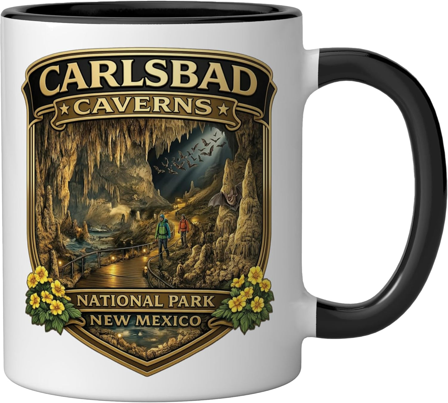Taza cerámica Carlsbad Caverns Nuevo México