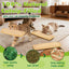 3 Pack Juguetes Gato con Sonido Rizado Sisal para Rascar y Morder