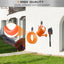 Colgador manguera metal pared set 2 resistente