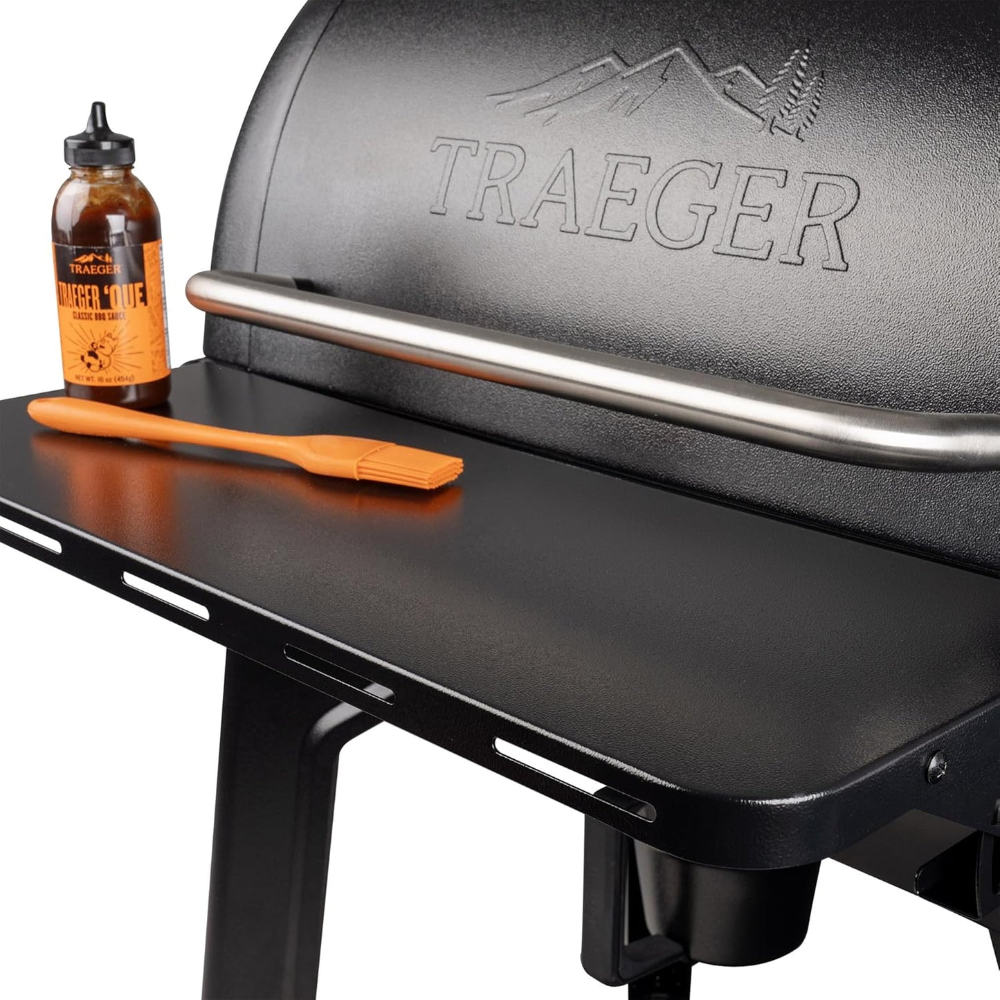 Estante frontal Traeger Grills P.A.L Pop-and-Lock pequeño