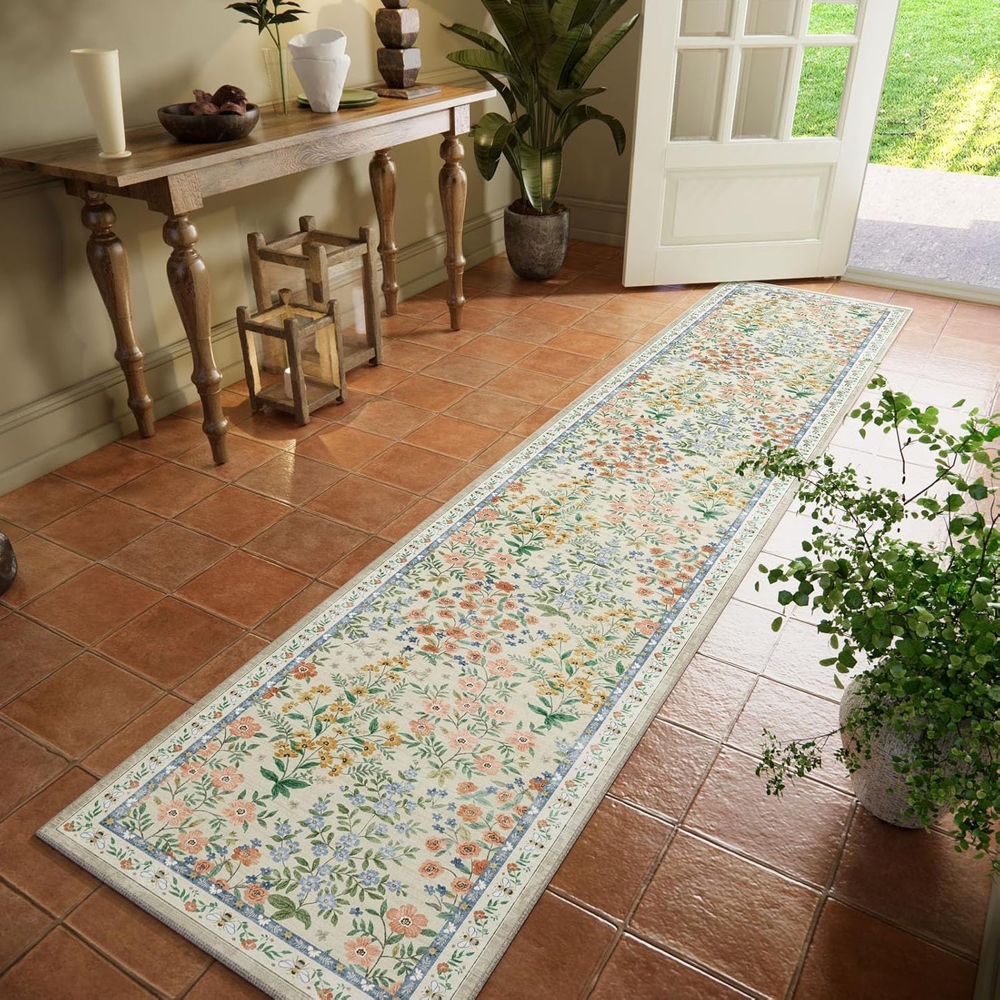 Alfombra cocina lavable 2x10ft antideslizante suave interiores
