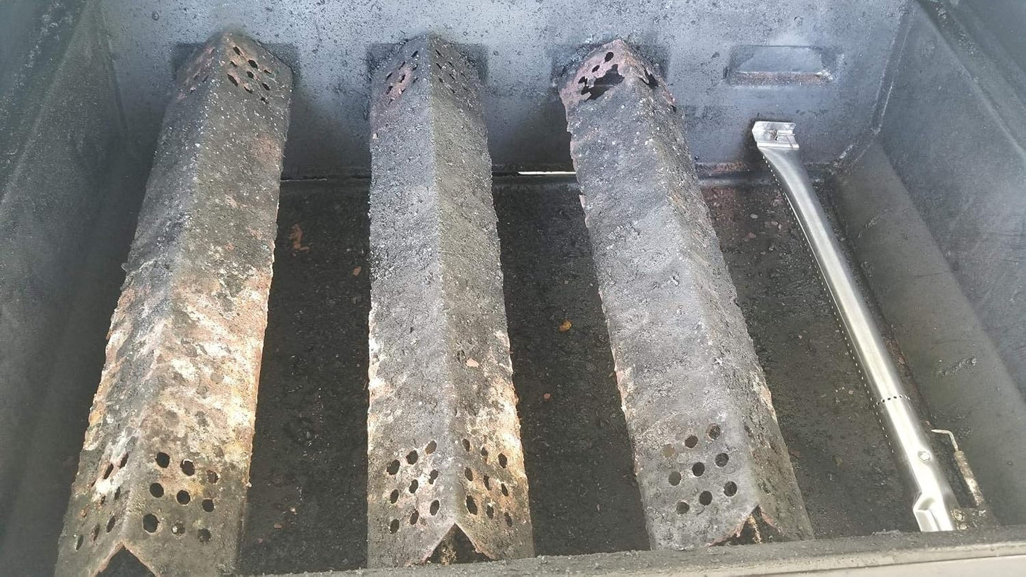 Domadores llama repuesto set 3 cubiertas acero inox