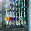 Set 7 Suncathers Angel Guardia Cristal Colección Rainbow
