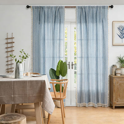 Cortinas y mantel de granja ColorBird