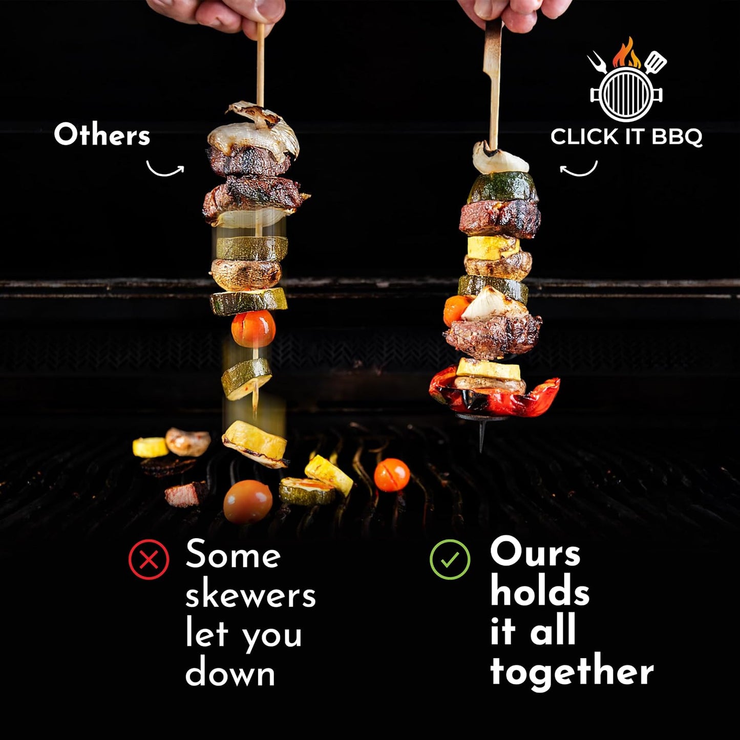 Brochetas bambú con discos tapón 100 pzas