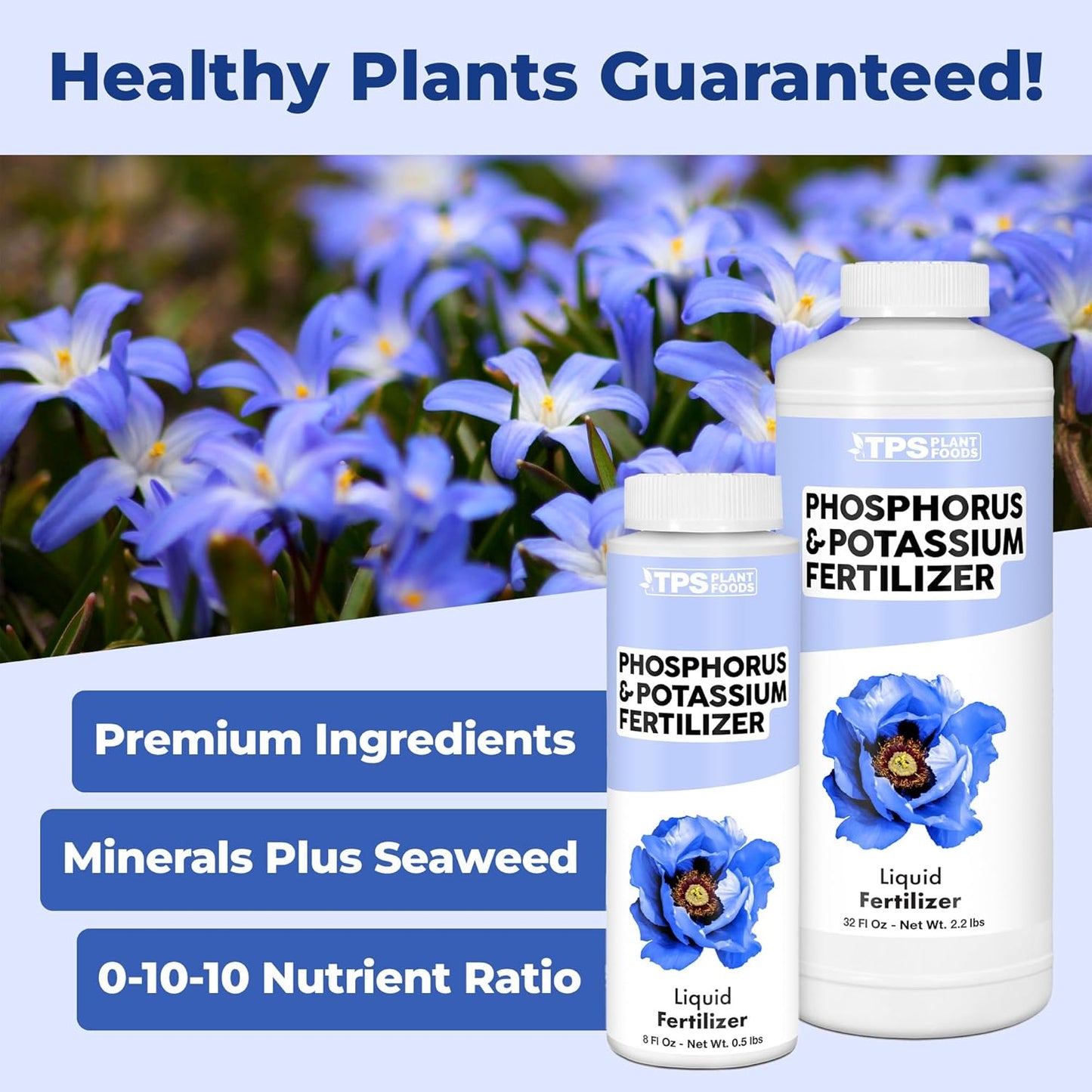 Fertilizante Líquido P y K para Plantas 8oz
