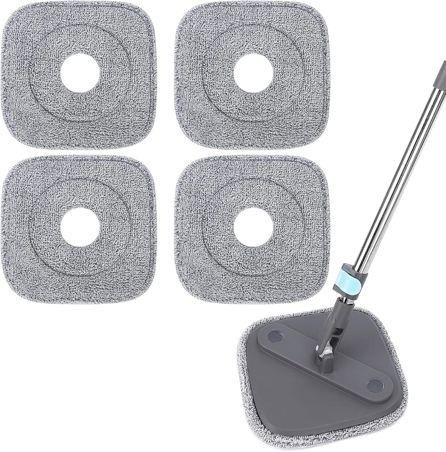 Almohadillas microfibra comp 9pulg set 4