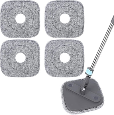 Almohadillas microfibra comp 9pulg set 4