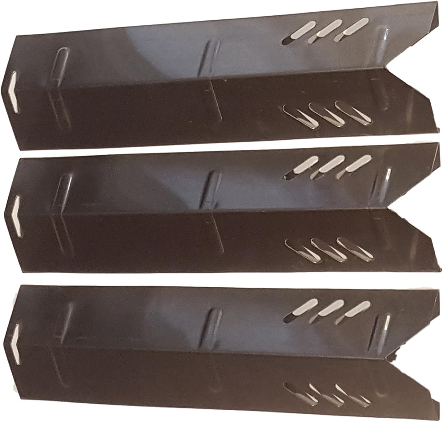 Set 3 placas térmicas acero inox para parrilla Uniflame