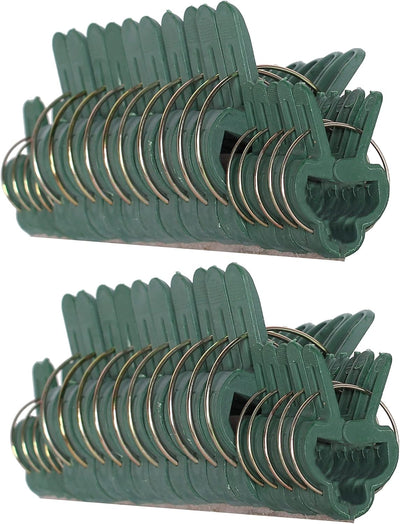 40 Clips Jardín para Tallos y Vides Verdes