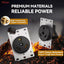 Receptáculo RV NEMA TT-30R 30A 125V UL acero inox