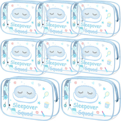 8 Pzas Bolsas Maquillaje Spa y Aseo