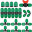 Kit accesorios riego goteo 1/2 pulg con conectores