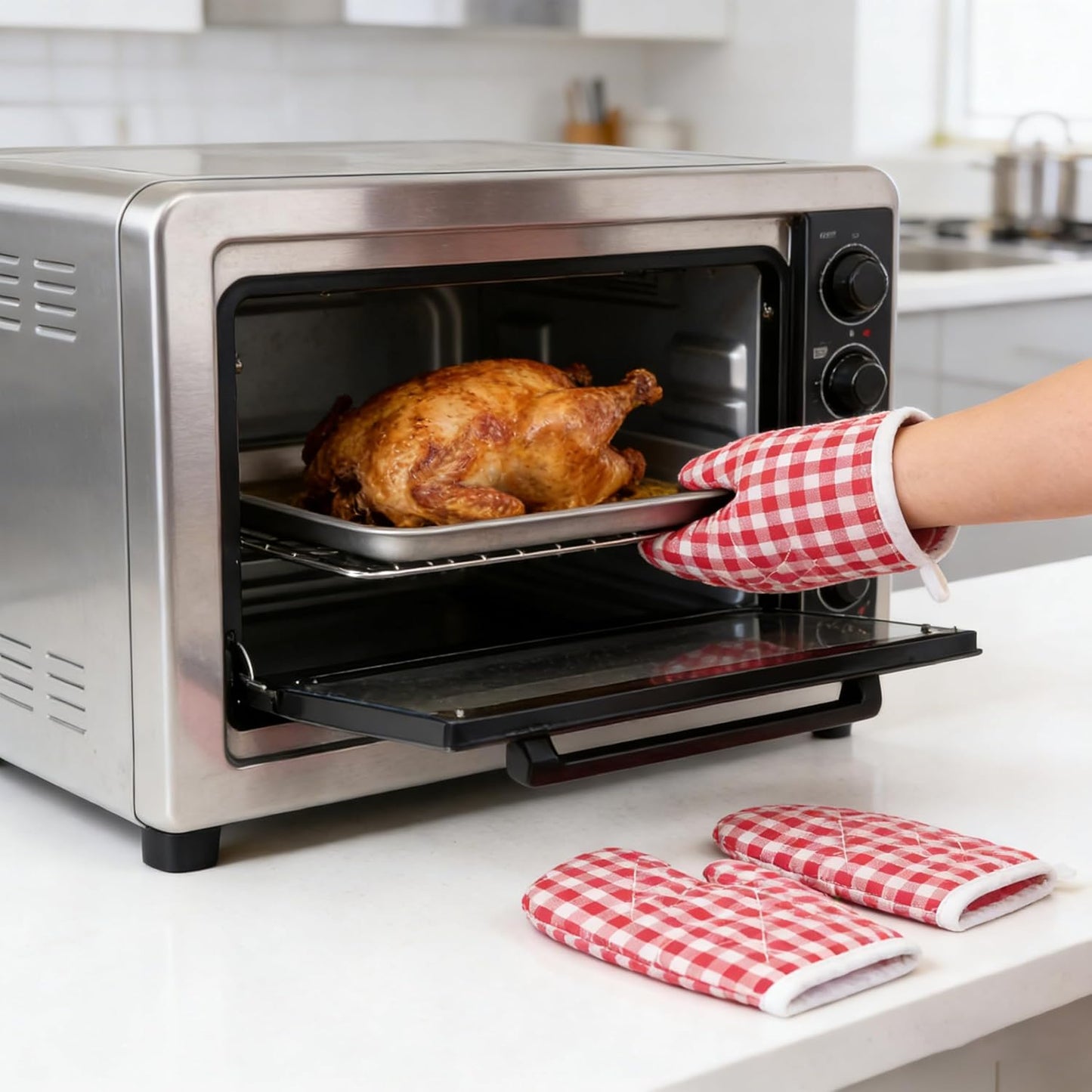 Guantes de horno para niños resistentes al calor
